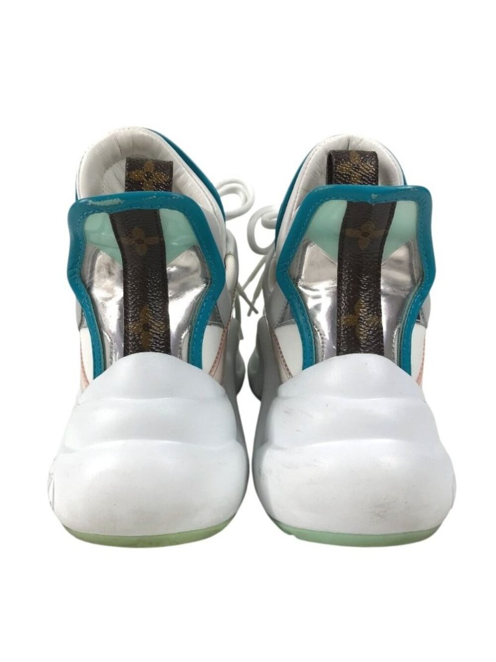 Louis Vuitton Sneakers Akrite Leather White - Picture 5 of 9